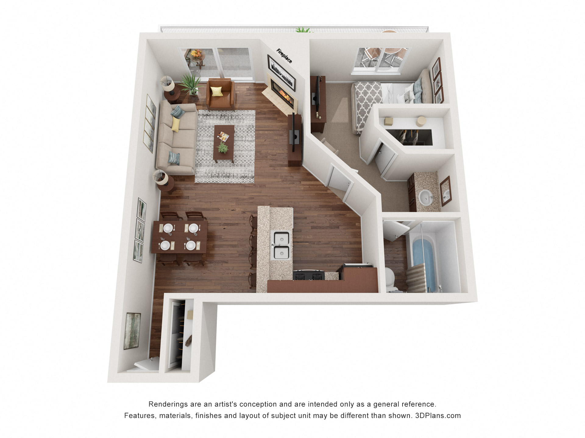 1538 North Martel Ave Studio-2 Beds Apartment for Rent - Photo Gallery 29